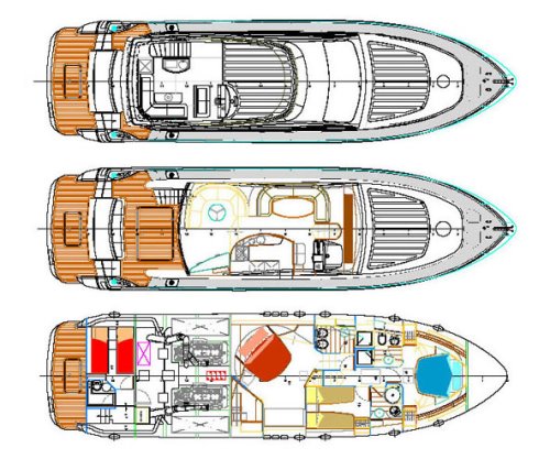 Yacht ESTELADA - Layout