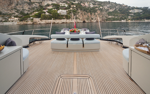 Yacht Irina Esc - Aft Deck 2