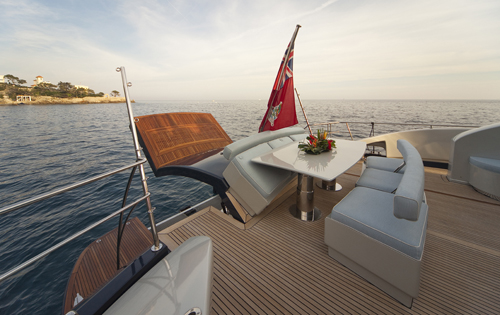 Yacht Irina Esc - Aft Deck 3