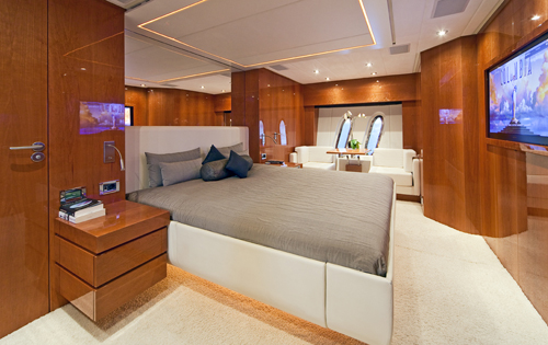 Yacht Irina Esc - Master Cabin