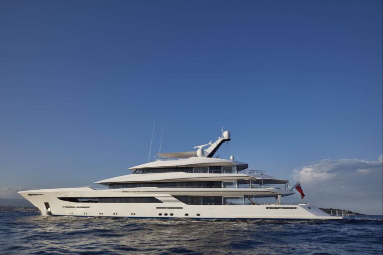 Yacht JOY Exterior Profile - Copyright Feadship