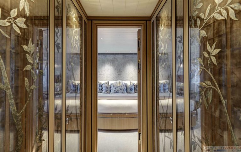 Yacht JOY Gasswork Detail - Copyright Feadship