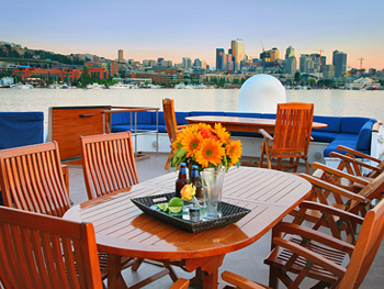 Yacht KAYANA -  Sundeck Dining