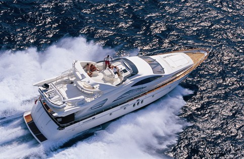 Yacht Mi Champion - From Above