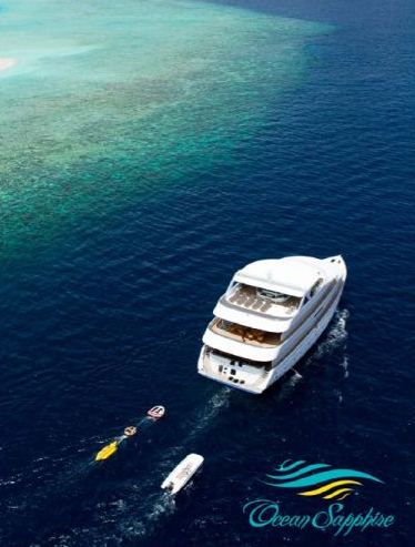 Yacht OCEAN SAPPHIRE - From Above