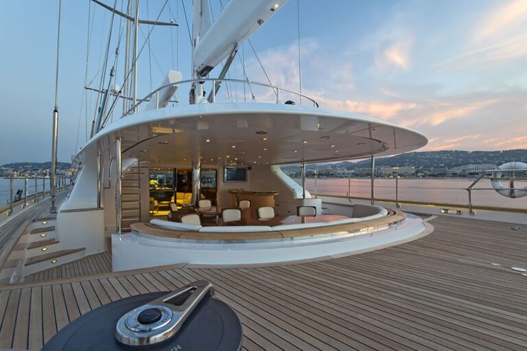 Yacht PARSIFAL III By Perini Navi - Aft Deck