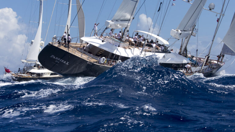 Yacht PARSIFAL Races At The St Barth Bucket