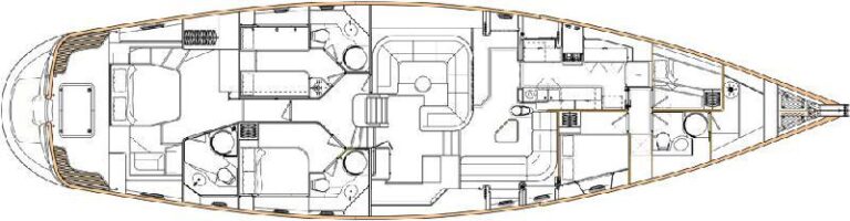 Yacht RAVEN - Layout