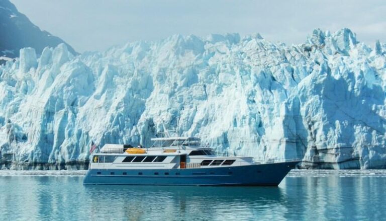 Yacht REFLECTIONS - In Alaska