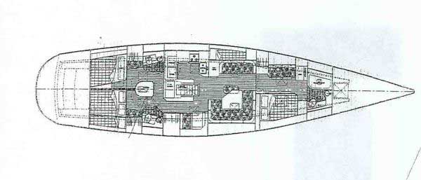 Yacht SAFARA -  Layout