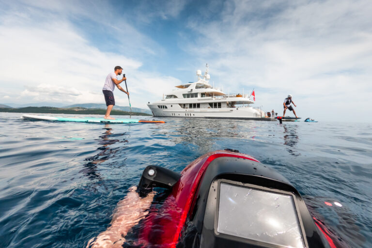 Yacht Serenity And Toys