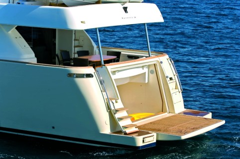 Yacht ULYSSIA - Swim Platform