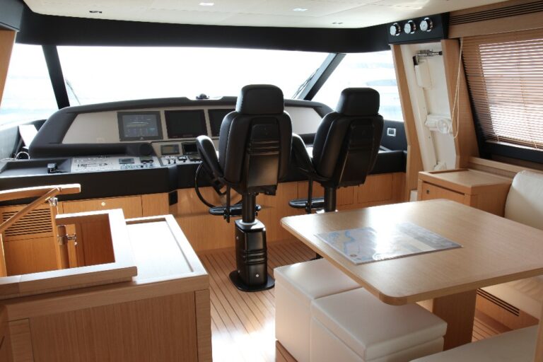Yacht ULYSSIA - Wheelhouse