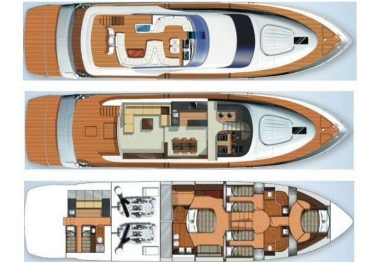 Yacht XCHE - Layout