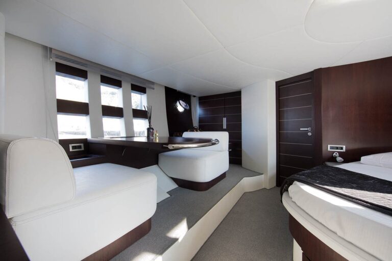 ZEUS Interior - Master Cabin Seating Area