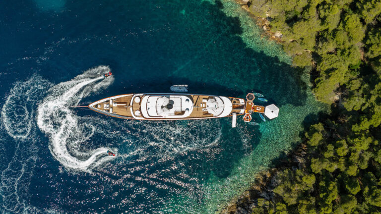 Aeria View In A Bay