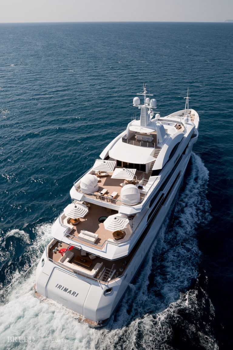 Aerial View While Cruising