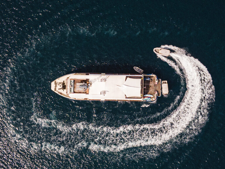 Aerial With Tender - Kudanil - Jack Johns