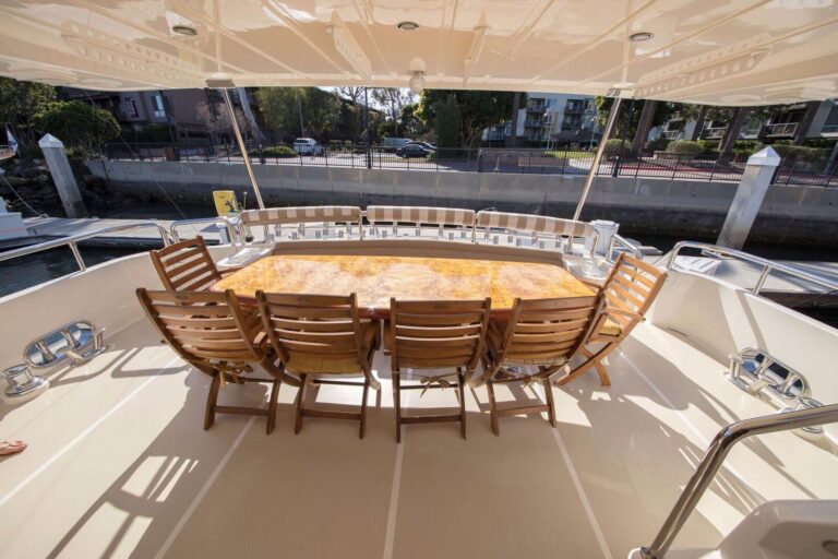 Aft Deck Alfresco Dining