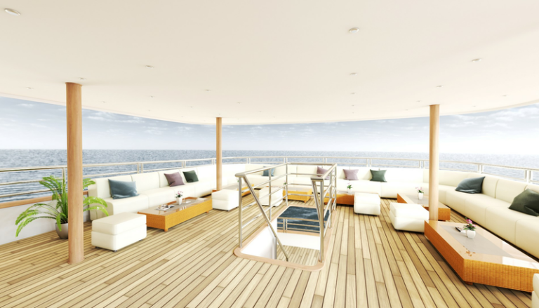 Aft Deck Relaxation Area