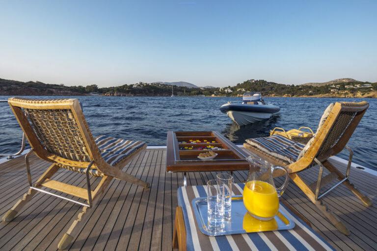 Aft Swim Platform