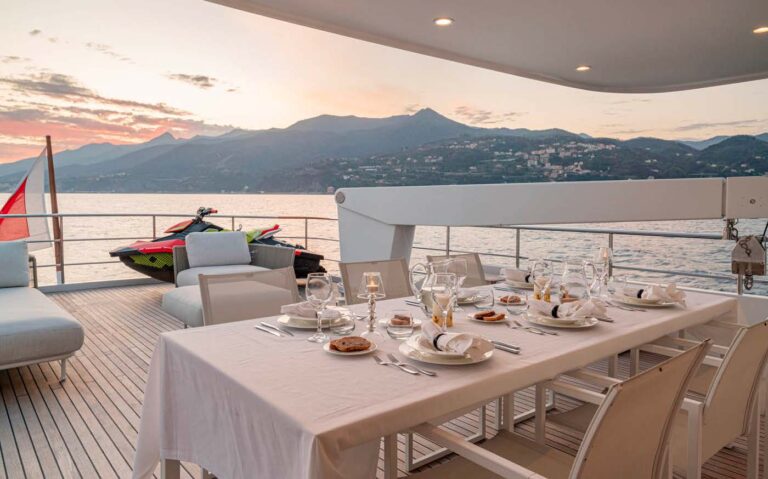 Al Fresco Dining At Sunset