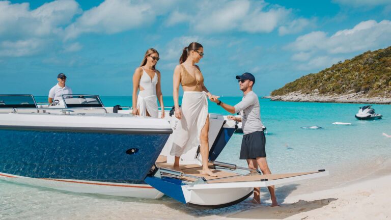 Arriving On A Beach