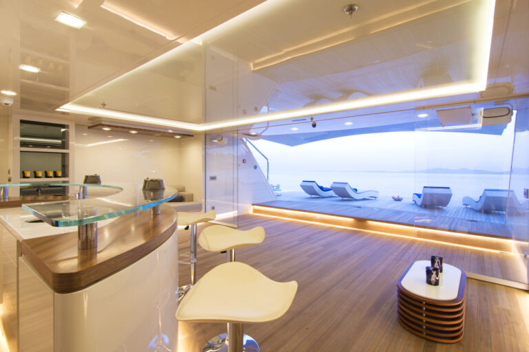 Beach Club With Bar