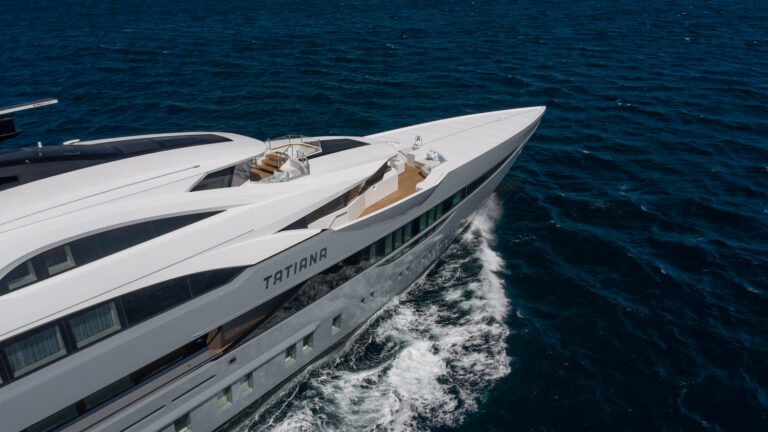 Bow Of The Yacht - Running