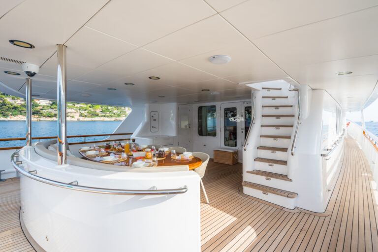 Breakfast On Main Deck Aft