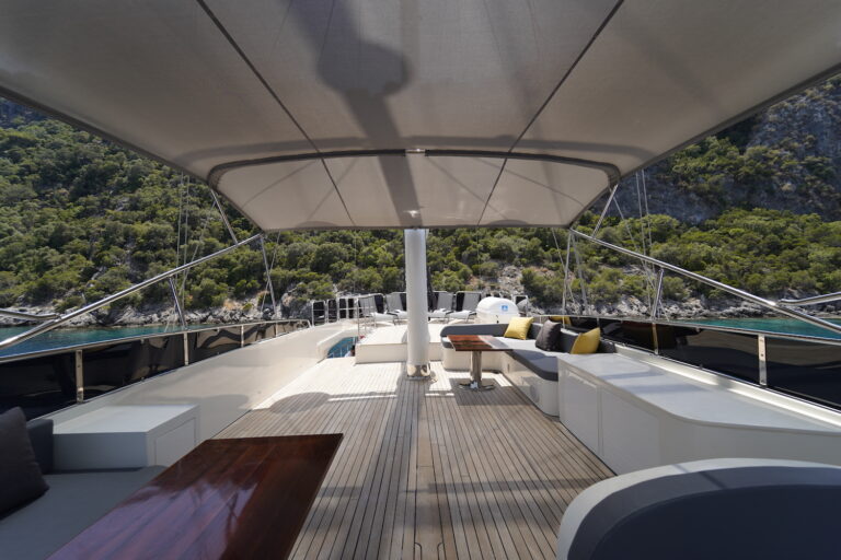 Bridge Deck Looking Aft