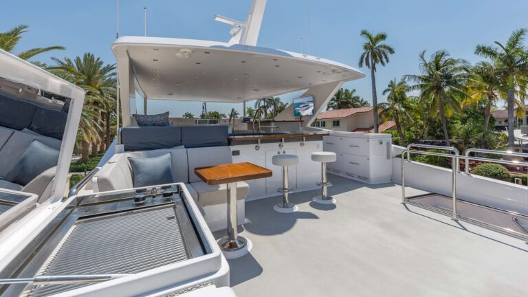 Bridge Deck With Barbecue