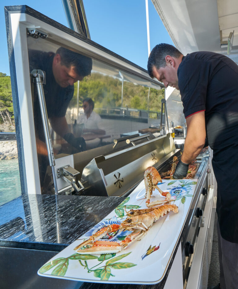 Chef Grilling