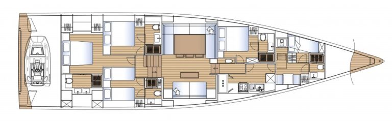 Deck Plan - Below Deck