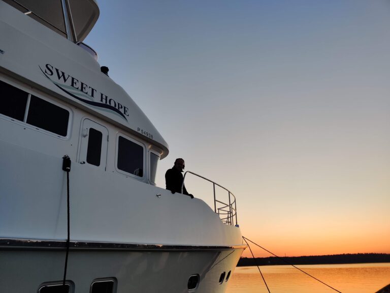 Detail Of The Yacht