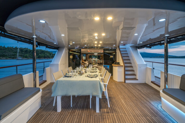 Dining On Aft Deck