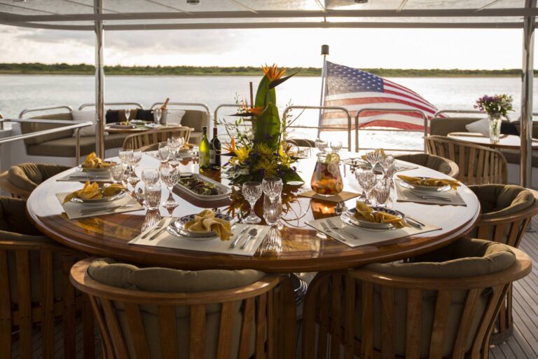 Dining Set Up Alfresco