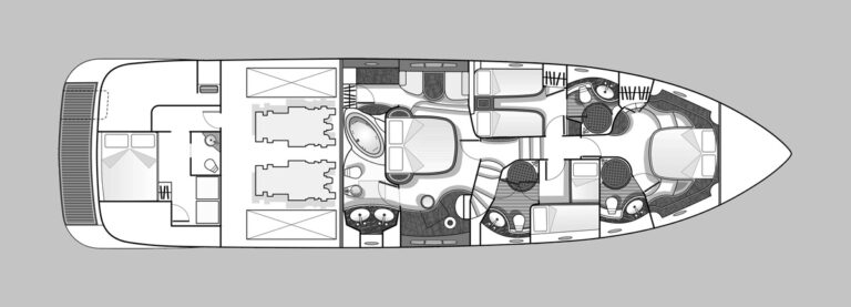 Layout lower deck