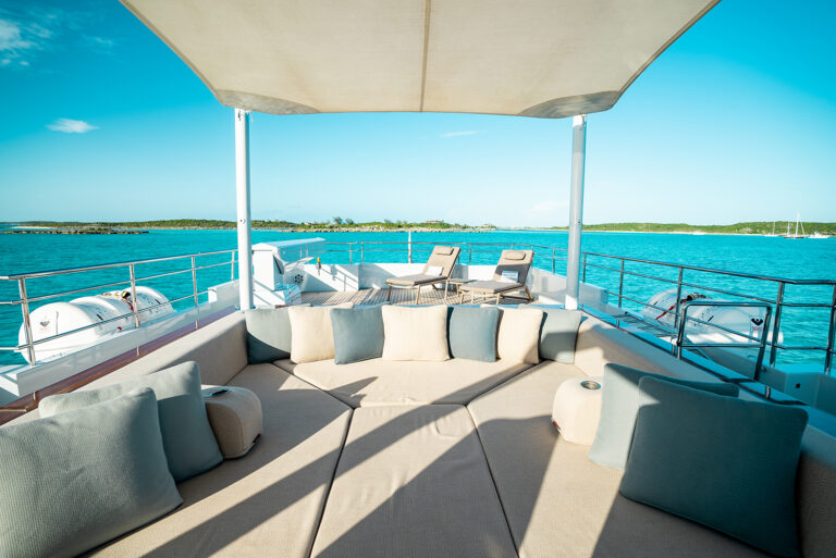 Flybridge Sunbathing