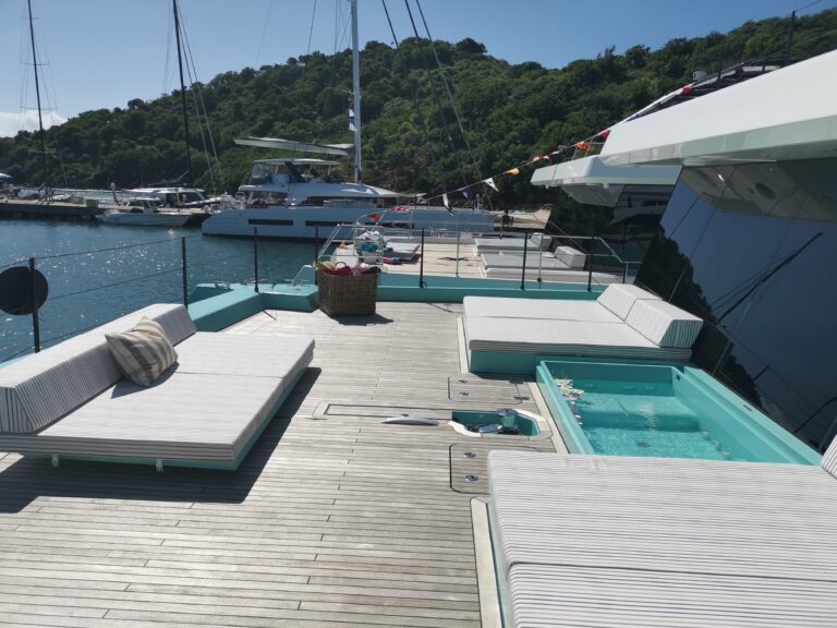Fore Deck Sunbathing And Jacuzzi