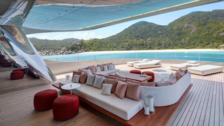 Feadship Super Yacht Savannah Sundeck