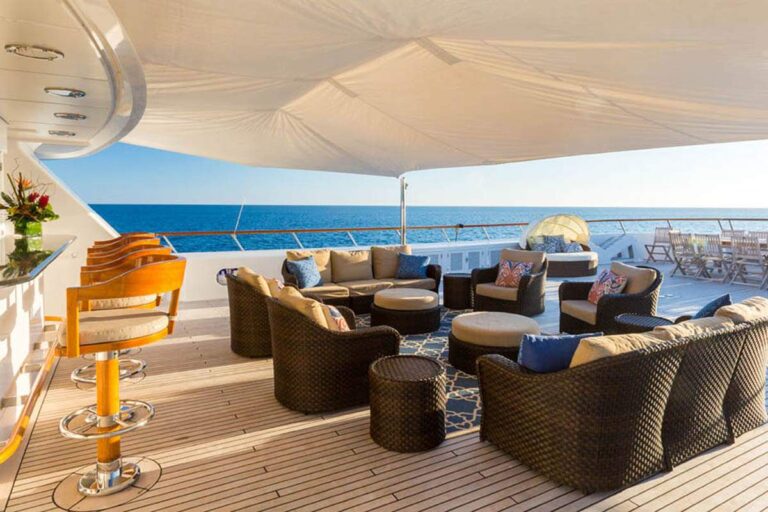 Lounge Area On Deck