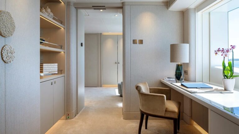 Master Office - Photo © Heesen Yachts