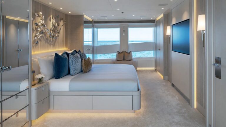 Master Suite - Photo © Heesen Yachts