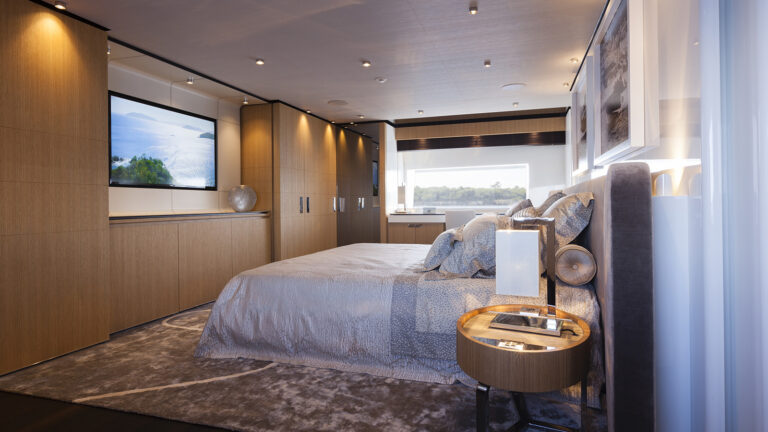 Master Suite With Tv