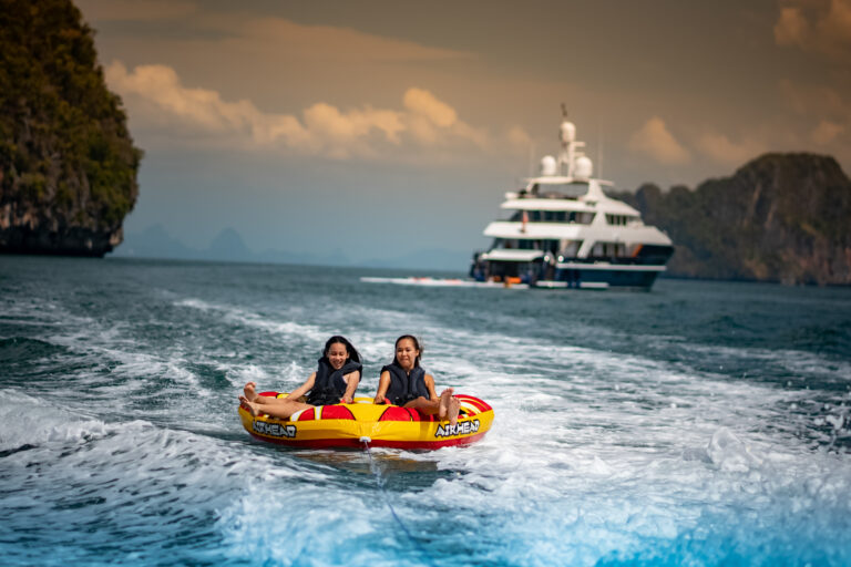 Fun with water toys