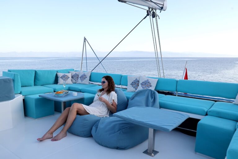 Relaxing On Deck