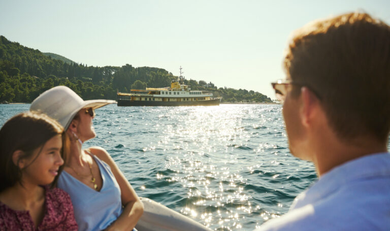 Seeing Seagull II Yacht From Tender