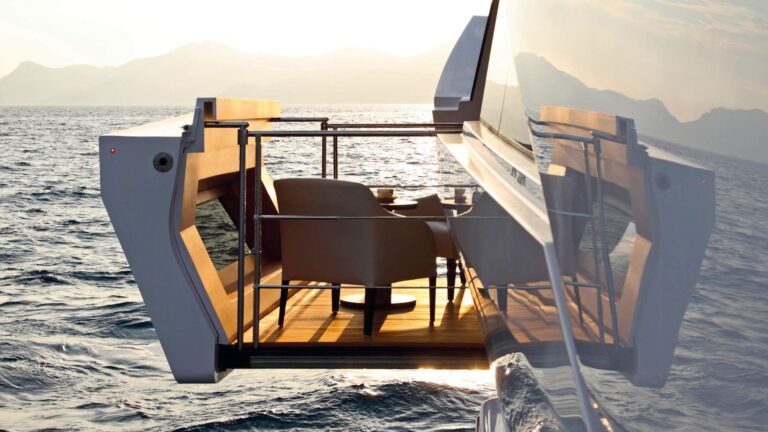 Slide Out Balcony From Accommodation