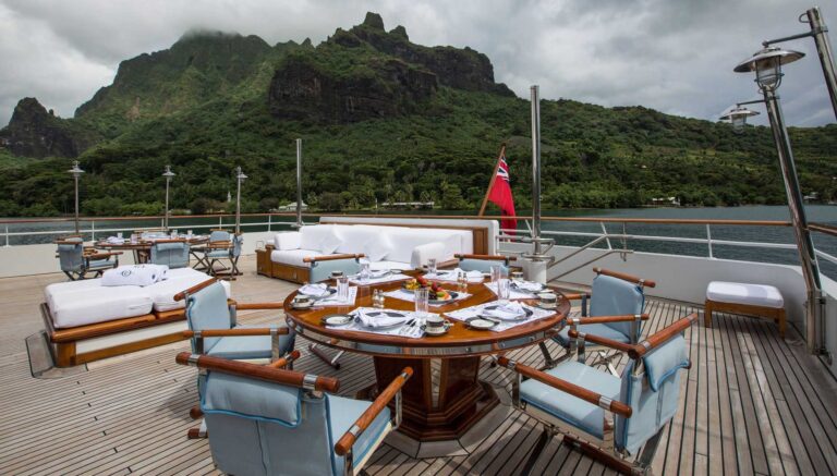 Spacious Aft Deck
